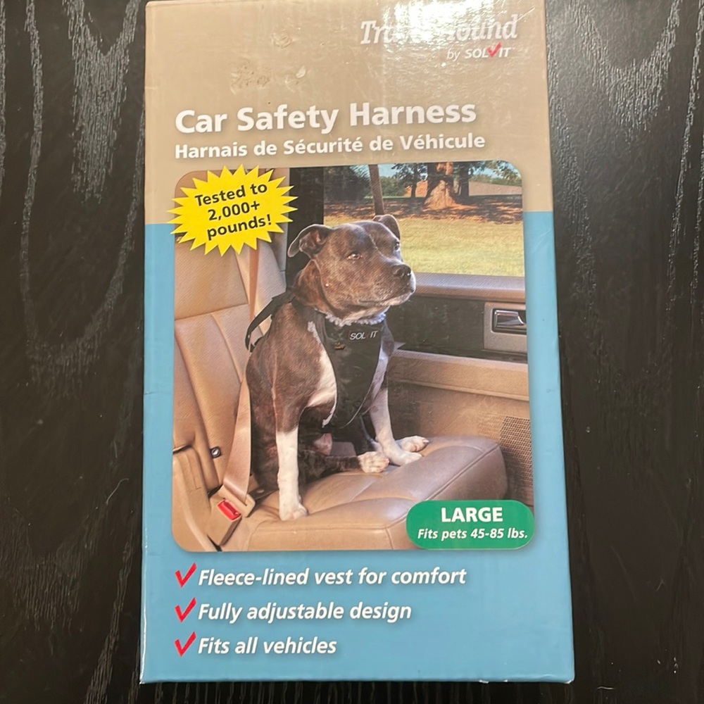Pet Car Safety Harness - Large